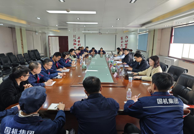 國機(jī)精工黨委書記、董事長、總經(jīng)理蔣蔚一行到軸研所調(diào)研