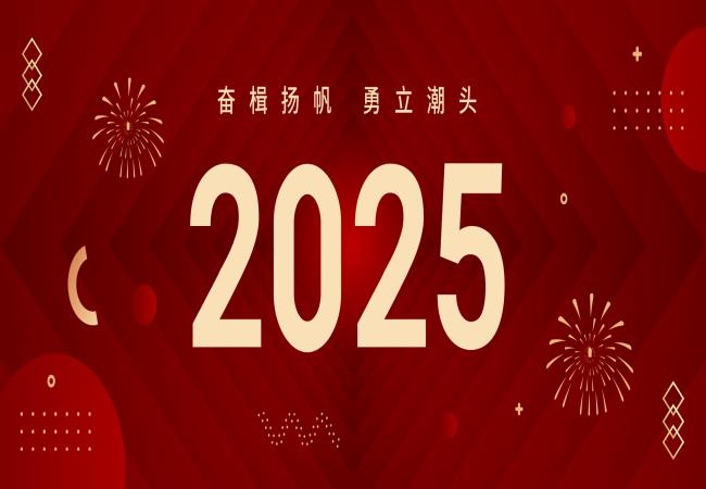 新年獻詞 | 啟航2025：奮楫揚帆，勇立潮頭